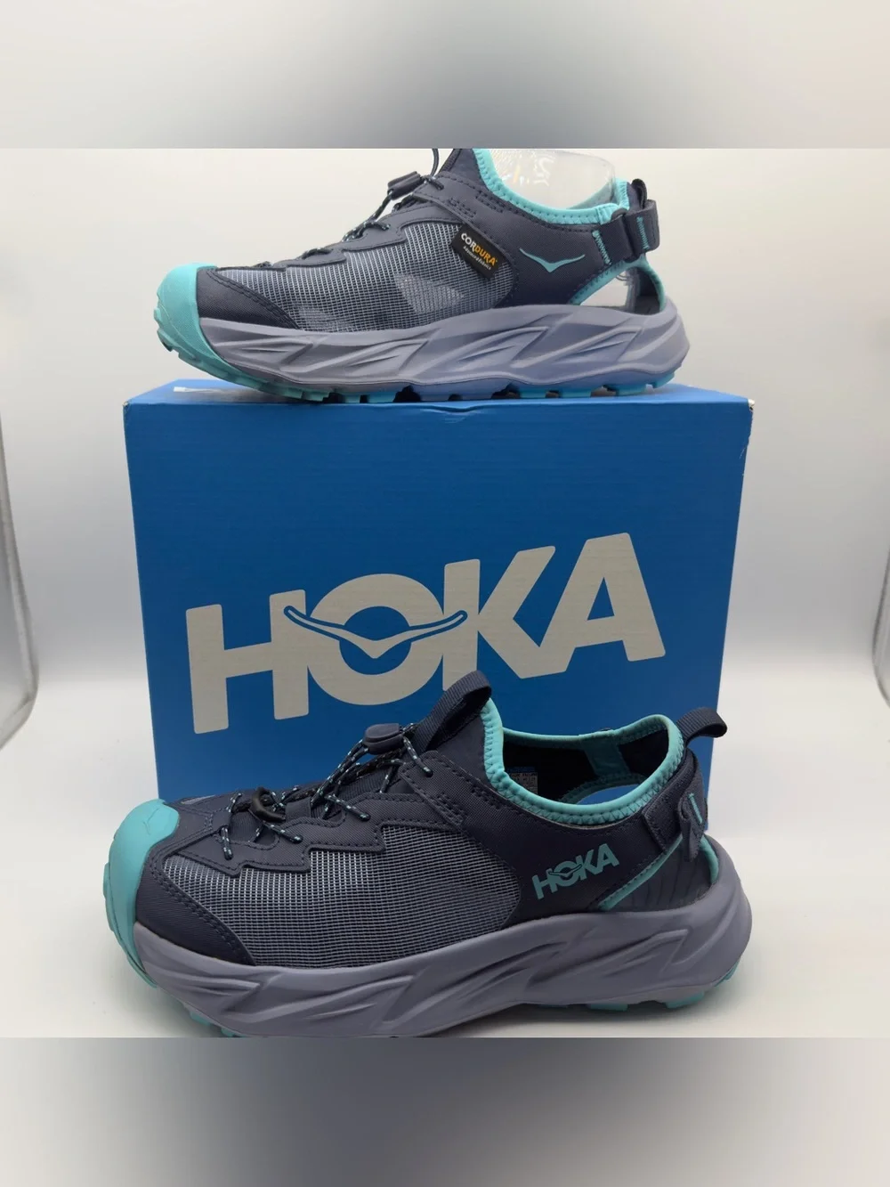 HOKA Hopara 2 Youth 6.5 / Women’s 8 Trail Water Hiking Shoes